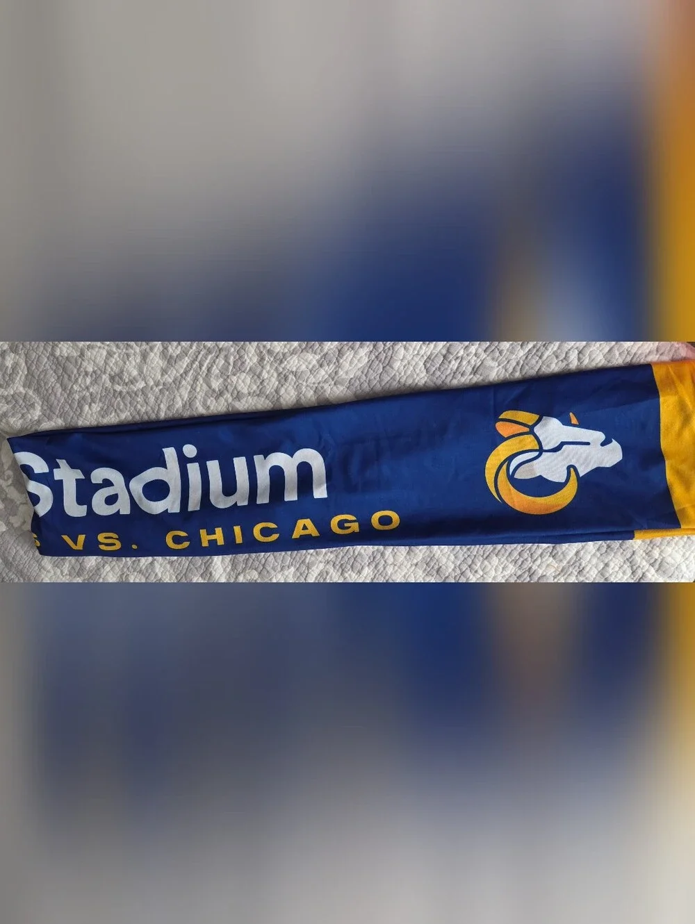 SoFi US Open 2021 Blue & Yellow Scarf LA RAMS